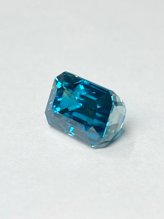 ブルージルコン 4.88ct ルース 2枚目