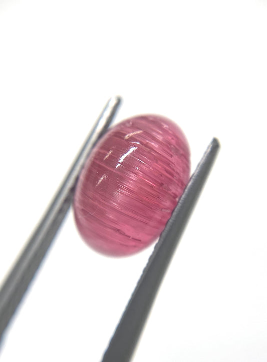 ピンクトルマリンキャッツアイ 3.02ct ルース 2枚目