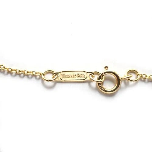 ティファニー Tiffany&Co. 750 K18 3.3g キスアラウンド パール ネックレス ジュエリー 8枚目