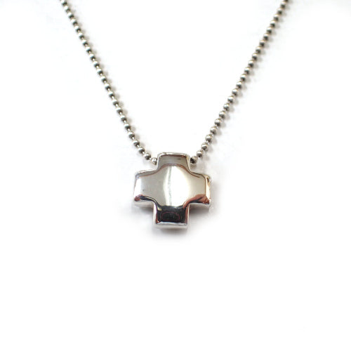 ティファニー Tiffany&Co. SV925 スターリングシルバー ローマンクロス ネックレス