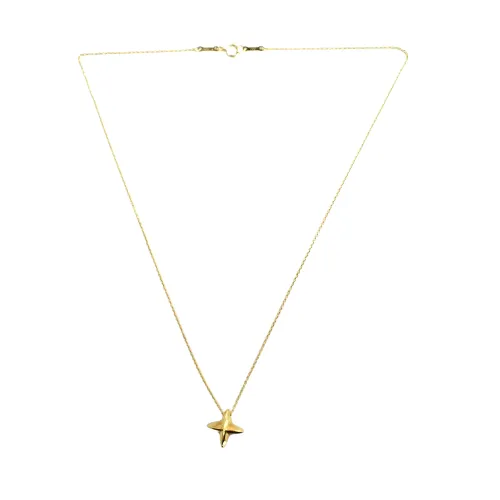 ティファニー Tiffany&Co. 750 K18 2.8g シリウススター ネックレス