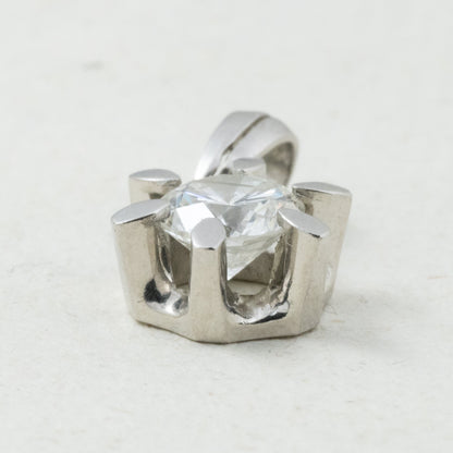昭和ジュエリー ダイヤモンド ペンダントトップ Pt900 0.65ct ヴィンテージ 昭和レトロ チャーム プラチナ MOP00249