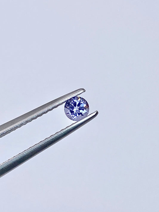 【シアーカラー＊ラベンダー】バイオレットスピネル 0.195ct ルース