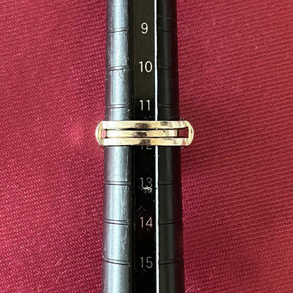 昭和ジュエリー ヴィンテージ ２本セット リング K14WG ダイヤモンド  シンプルデザイン  カクテルリング MOR00594