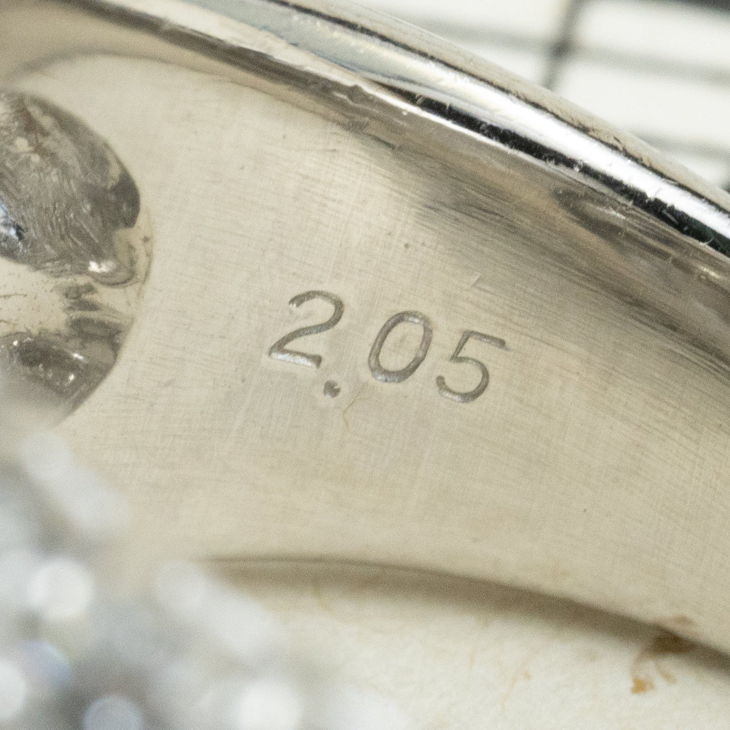 ダイヤモンドリング 2.05ct Pt900 プラチナ 幅広 ゴージャスデザイン 日本製 指輪 OKR00186