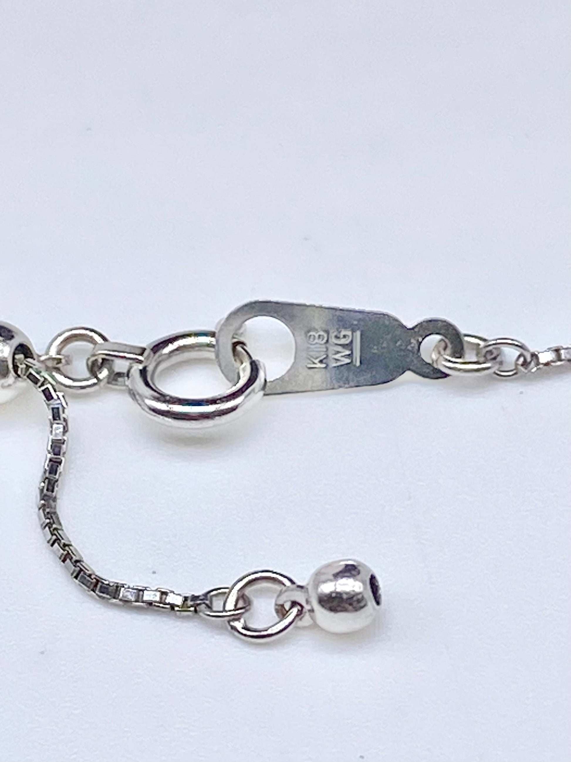 ルビー 0.79ct/ダイヤモンド 計0.13ct Pt900/K18WG ネックレスリフレッシュメント新品仕上げ・補修・洗浄等済3日以内返品可※カード/キャリア決済の場合 7枚目