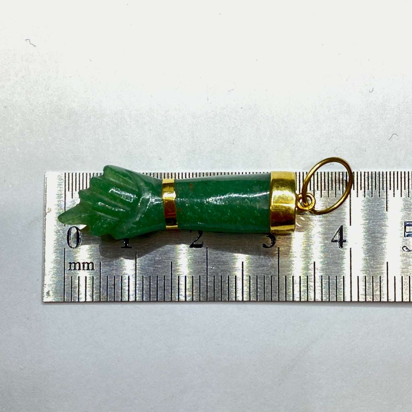 アンティークジュエリー K17 フランス ペンダントトップantique french hand pendant  DP00114