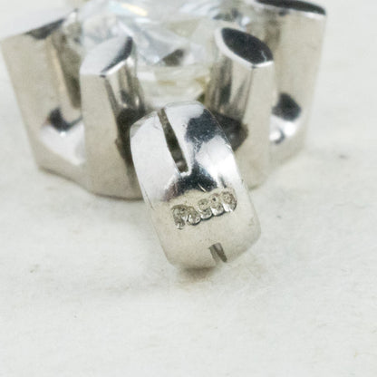 昭和ジュエリー ダイヤモンド ペンダントトップ Pt900 0.65ct ヴィンテージ 昭和レトロ チャーム プラチナ MOP00249