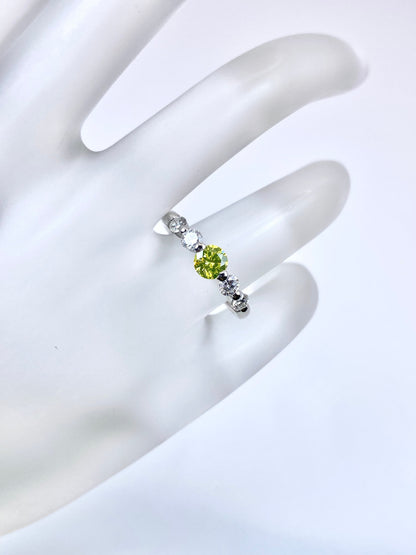 ダイヤモンド（トリート） 0.361ct / ダイヤモンド 計0.353ct Pt900 リング 11号【リフレッシュメント(新品仕上げ・補修・洗浄等済)】【3日以内返品可（※カード/キャリア決済の場合）】