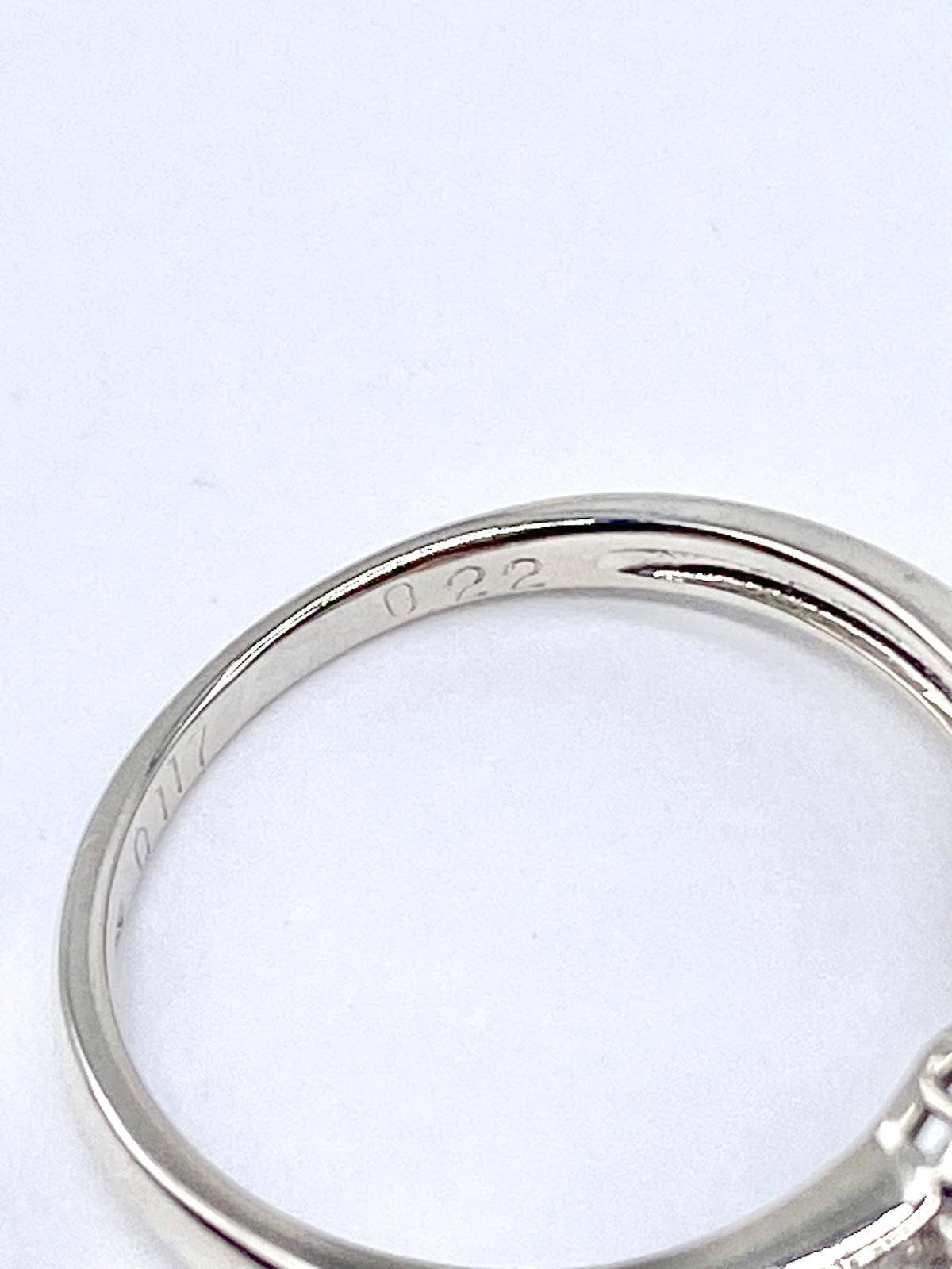 グランディディエライト 0.117ct / ダイヤモンド 計0.22ct Pt900 リング【リフレッシュメント(新品仕上げ・補修・洗浄等済)】【3日以内返品可（※カード/キャリア決済の場合）】【動画リンク　Twitter/X】あり