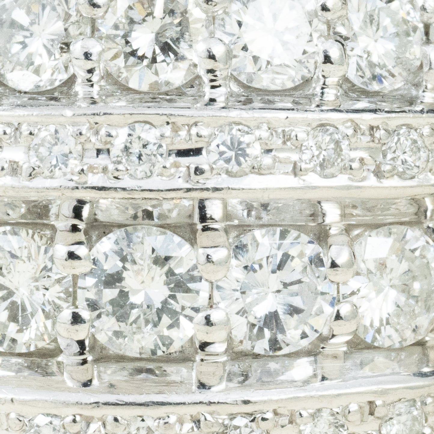 ダイヤモンドリング 2.05ct Pt900 プラチナ 幅広 ゴージャスデザイン 日本製 指輪 OKR00186
