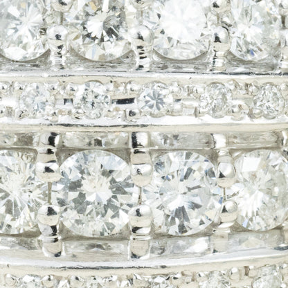 ダイヤモンドリング 2.05ct Pt900 プラチナ 幅広 ゴージャスデザイン 日本製 指輪 OKR00186