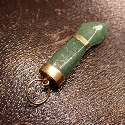 アンティークジュエリー K17 フランス ペンダントトップantique french hand pendant  DP00114