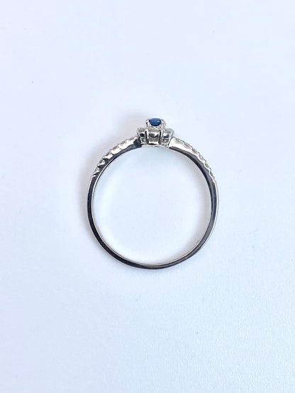 【新品】ガーナイト 0.161ct / ダイヤモンド 計0.23ct Pt900 リング【3日以内返品可（※カード/キャリア決済の場合）】