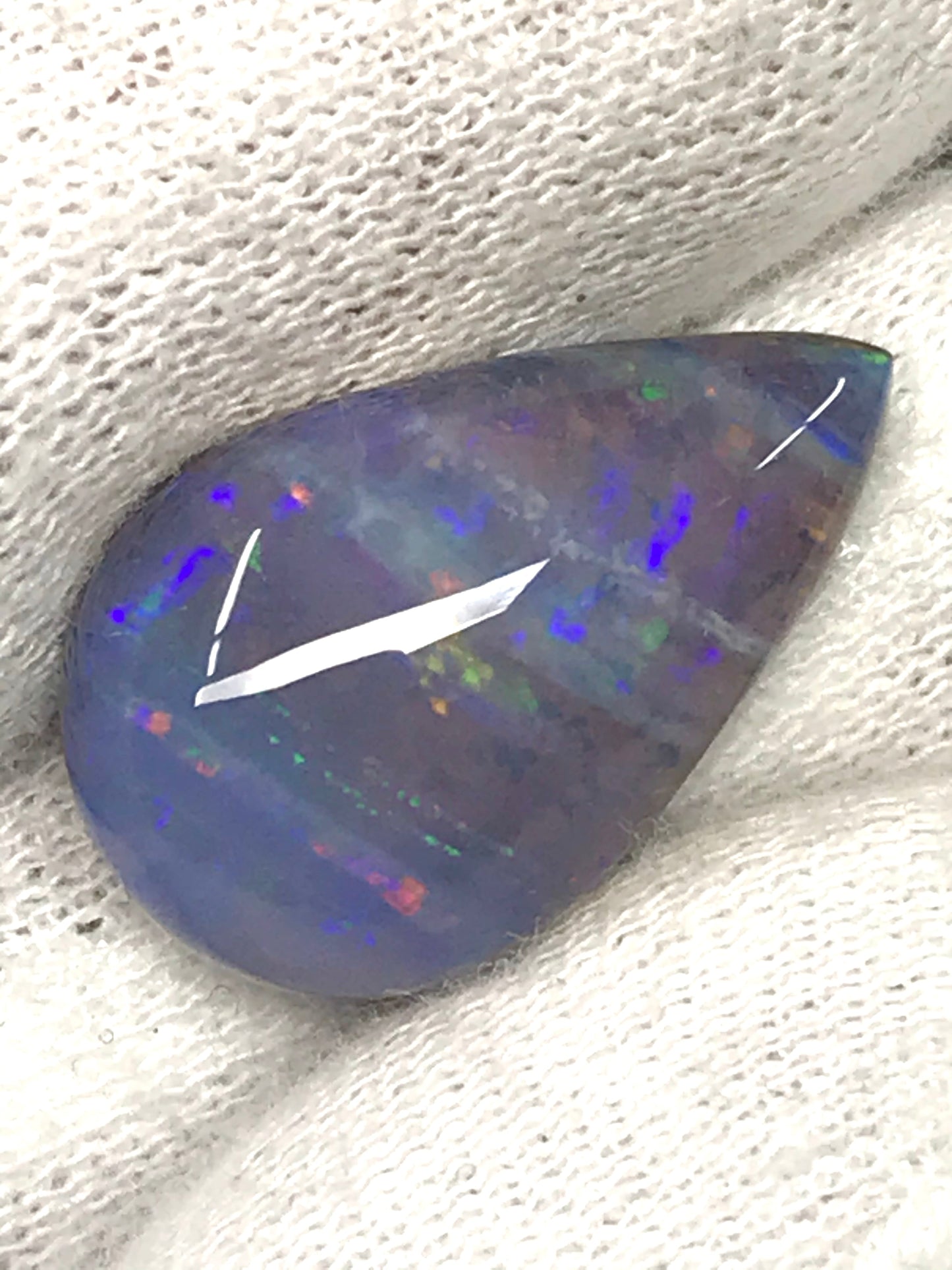 半透明＆縞模様ボルダーオパール 11.06ct ルース 2枚目