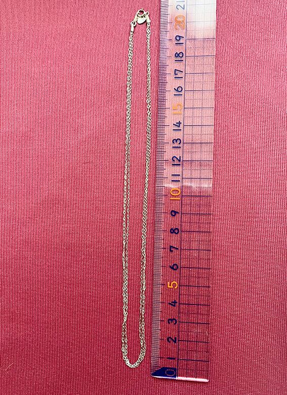 イタリア製 ヴィンテージジュエリー  Pt950 シャインカット小豆 3連 チェーン ネックレス 41cm 〜3本のチェーンで豪華な首元を演出〜 MON00214