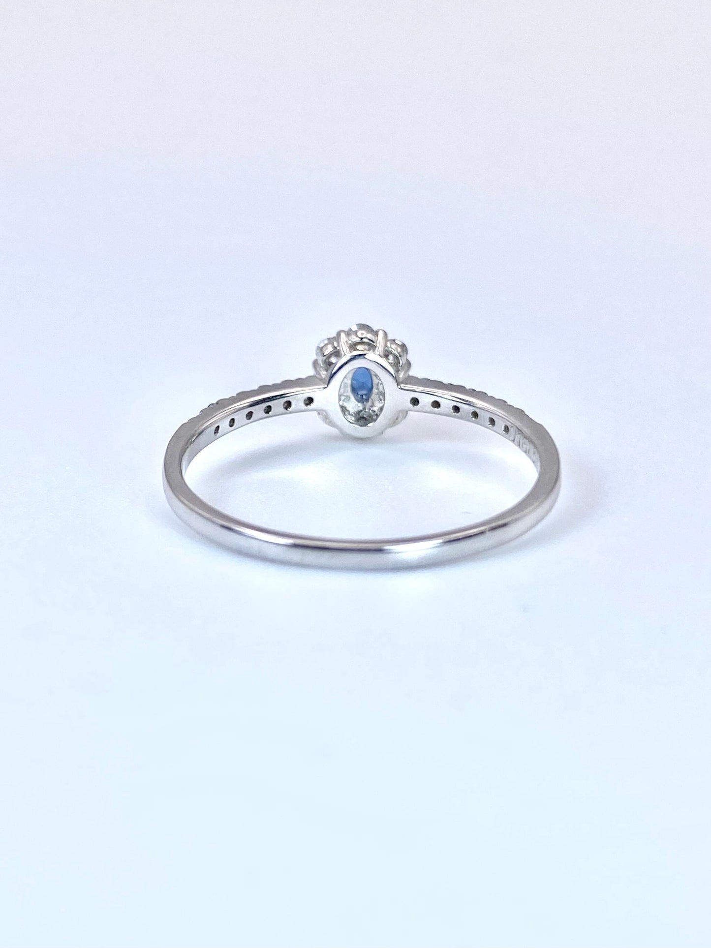 【新品】ガーナイト 0.161ct / ダイヤモンド 計0.23ct Pt900 リング【3日以内返品可（※カード/キャリア決済の場合）】