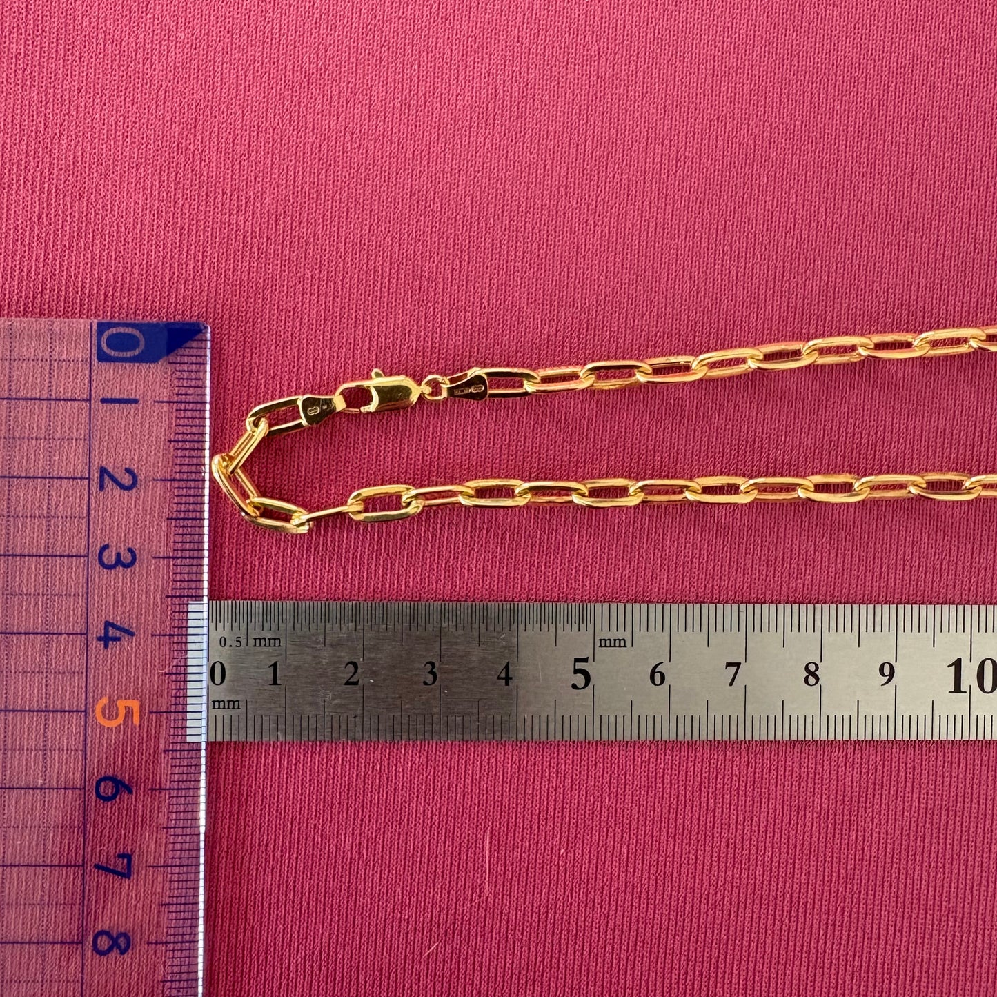 750(K18) イタリア ウノアエレ チェーンネックレス 〜イタリアの粋と輝きを共に纏う〜 OKN00025