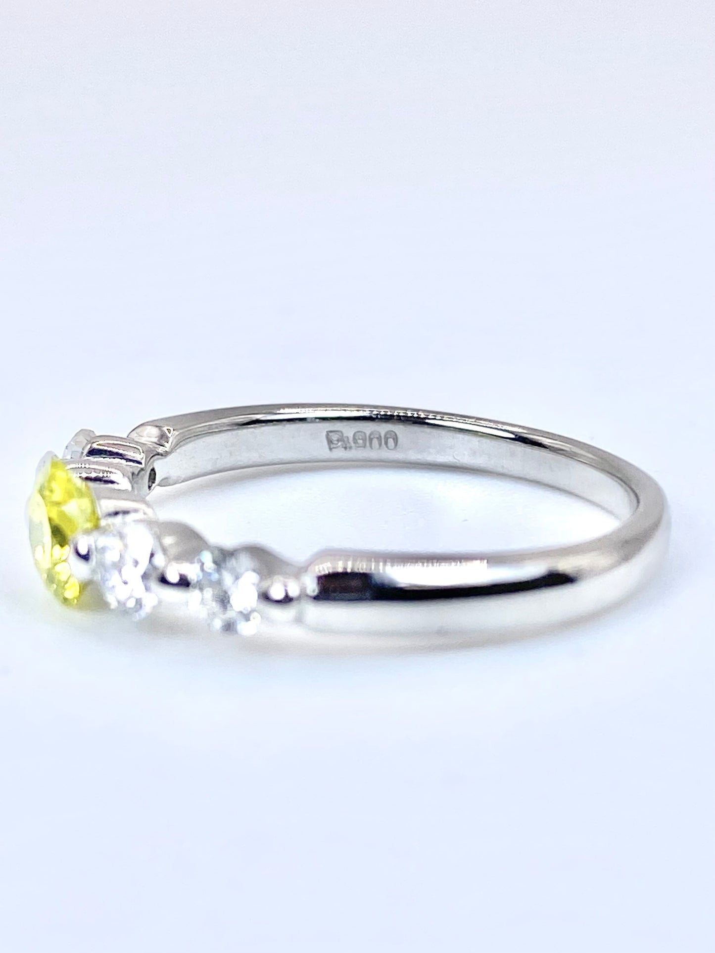 ダイヤモンド（トリート） 0.361ct / ダイヤモンド 計0.353ct Pt900 リング 11号【リフレッシュメント(新品仕上げ・補修・洗浄等済)】【3日以内返品可（※カード/キャリア決済の場合）】