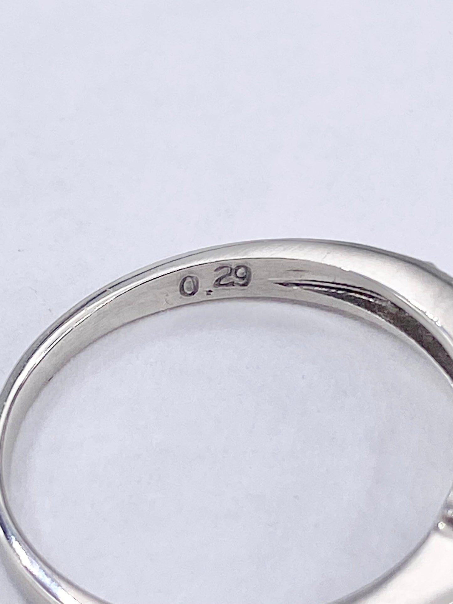 新品ユークレース 0.38ct / ダイヤモンド 計0.29ct Pt900 リング 3日以内返品可※カード/キャリア決済の場合 6枚目