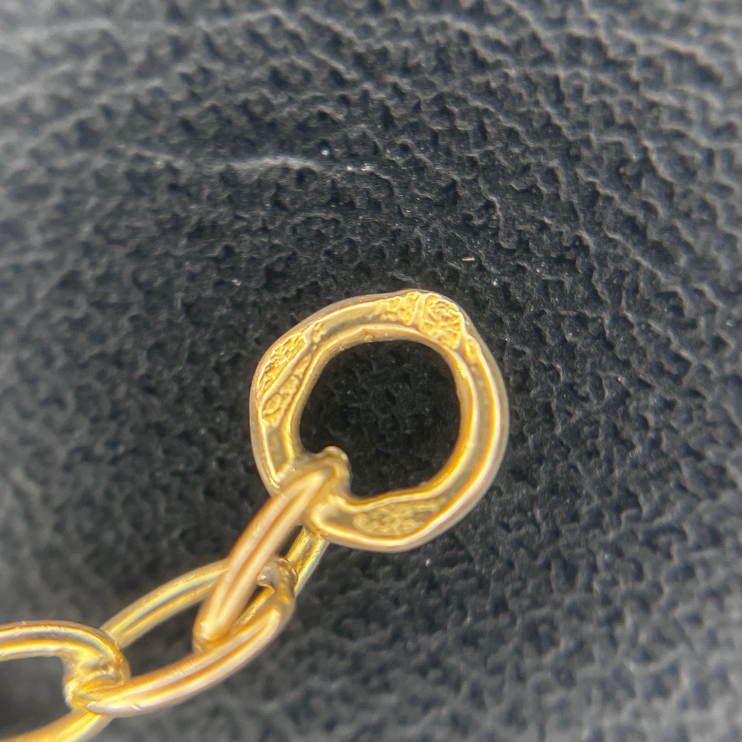 フランス アンティーク ジュエリー 18金 K18 フィリグリーチェーン ネックレス 47cm  DRN00094