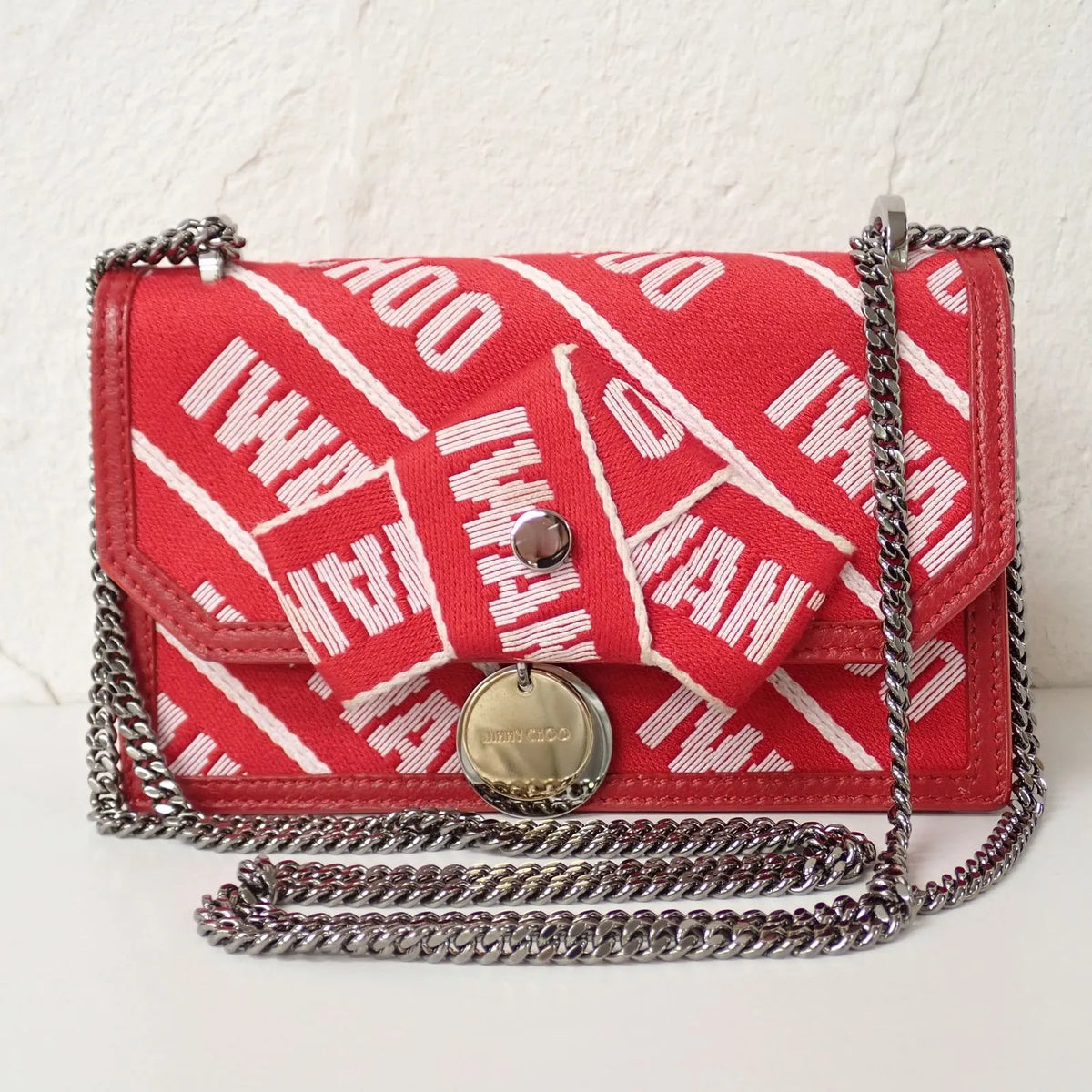 jimmy-choo-logo-ribbon-chain-shoulder-bag-1
