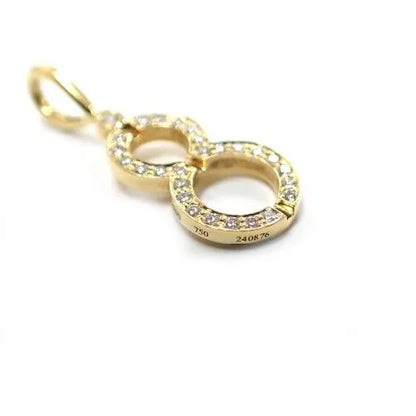 ハリーウィンストン HARRY WINSTON HW ラッキー8 チャーム ペンダント トップ ジュエリー 箱付き 6枚目