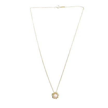 ティファニー Tiffany&Co. 750 K18 3.3g キスアラウンド パール ネックレス ジュエリー 4枚目