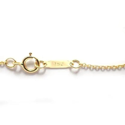 ティファニー Tiffany&Co. 750 K18 3.3g キスアラウンド パール ネックレス ジュエリー 6枚目