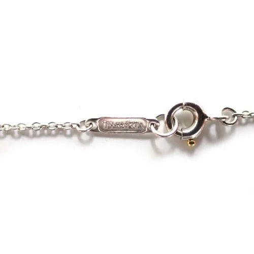ティファニー Tiffany&Co. Pt950 2.6g ソリティア ダイヤ 1P ネックレス 5枚目