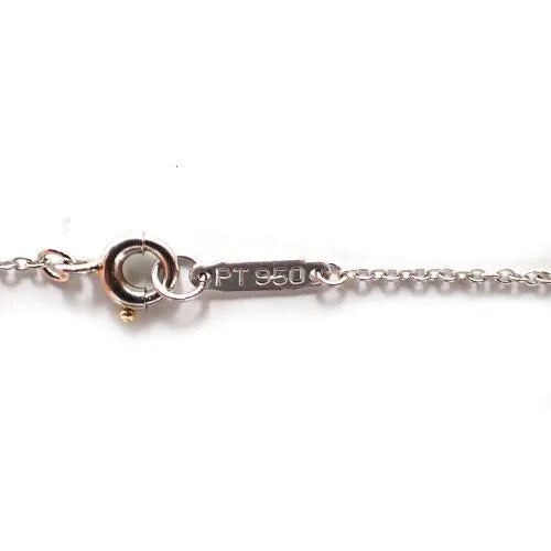 ティファニー Tiffany&Co. Pt950 2.6g ソリティア ダイヤ 1P ネックレス 6枚目
