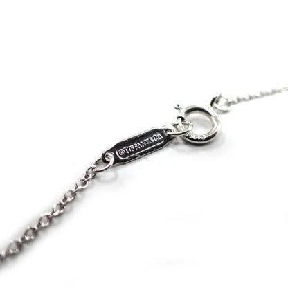 ティファニー Tiffany&Co. Pt950 2.8g サークレット ダイヤ ネックレス 5枚目
