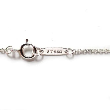 ティファニー Tiffany&Co. Pt950 2.8g サークレット ダイヤ ネックレス 6枚目