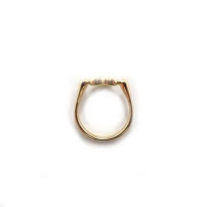 TIFFANY&Co. ティファニー 750 K18 ダイヤモンド オープンハート リング 指輪 ジュエリー 6枚目