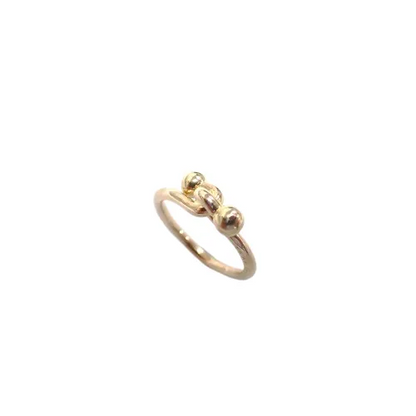 TIFFANY&Co. ティファニー 750 K18 ラブノット リング 指輪 ジュエリー