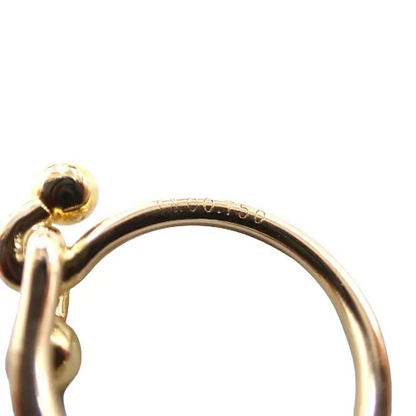TIFFANY&Co. ティファニー 750 K18 ラブノット リング 指輪 ジュエリー 5枚目