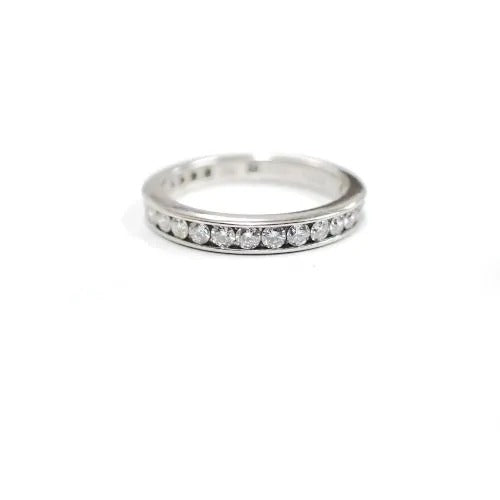 ハリーウィンストン HARRY WINSTON Pt950 チャネルセッティング ダイヤ フルエタニティ リング 指輪 ジュエリー