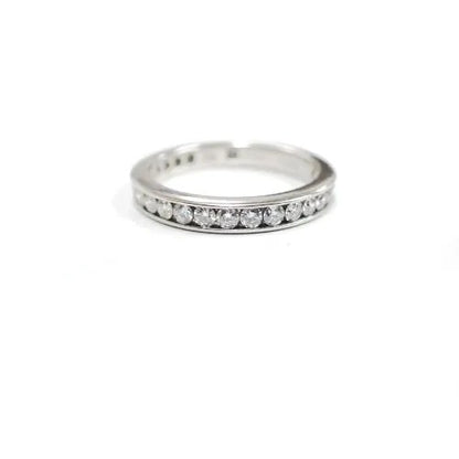 ハリーウィンストン HARRY WINSTON Pt950 チャネルセッティング ダイヤ フルエタニティ リング 指輪 ジュエリー