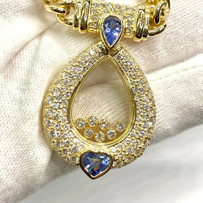 ショパール ヴィンテージ K18 ハッピーダイヤモンド ネックレス chopard happy diamonds necklace vintage MOP00242