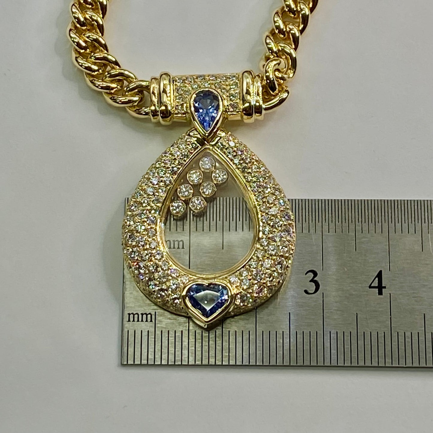 ショパール ヴィンテージ K18 ハッピーダイヤモンド ネックレス chopard happy diamonds necklace vintage MOP00242