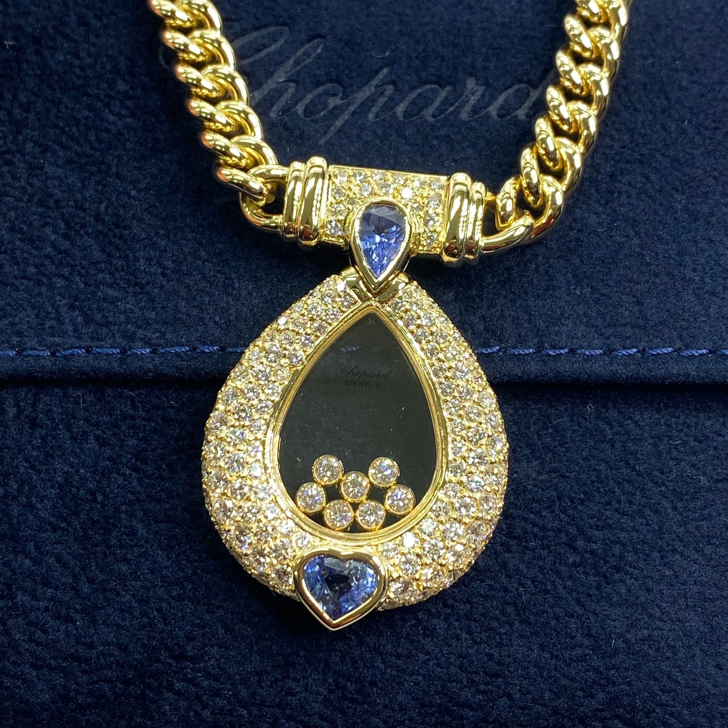 ショパール ヴィンテージ K18 ハッピーダイヤモンド ネックレス chopard happy diamonds necklace vintage MOP00242