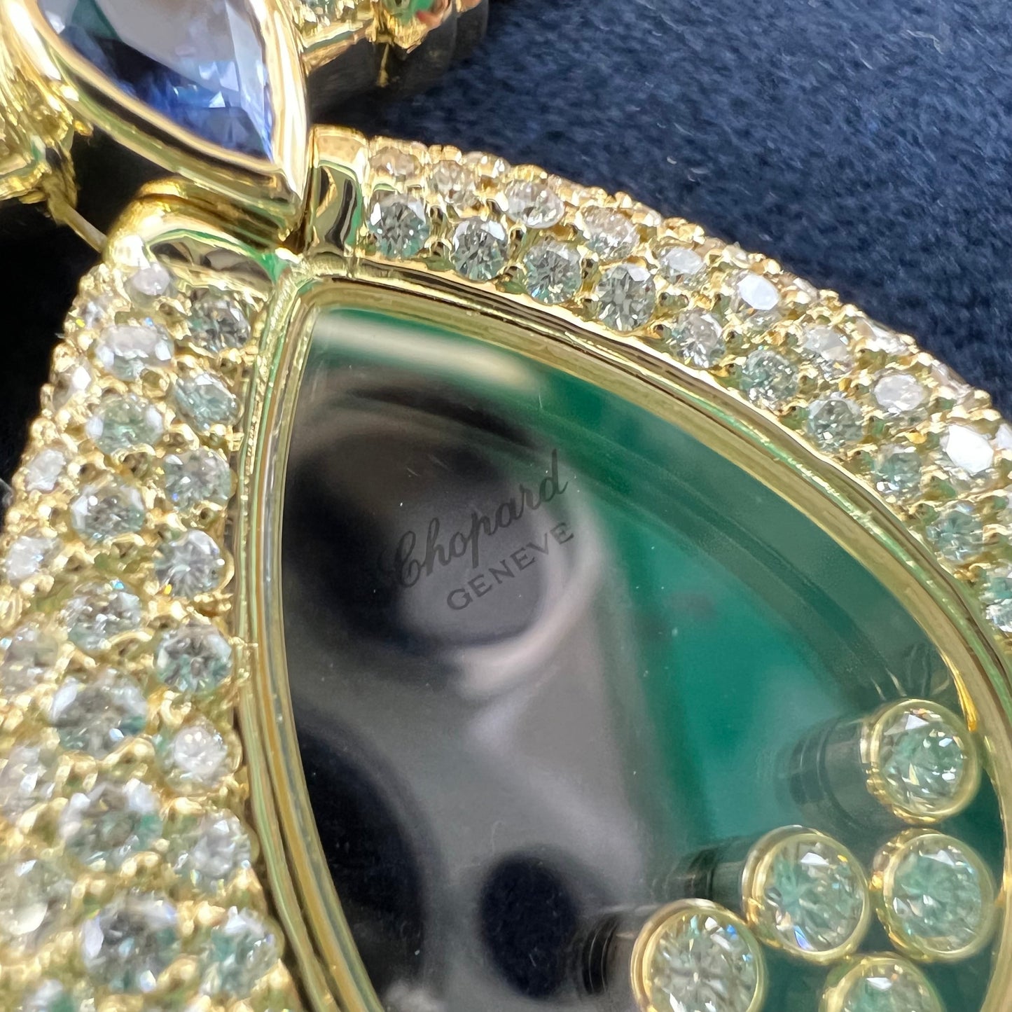 ショパール ヴィンテージ K18 ハッピーダイヤモンド ネックレス chopard happy diamonds necklace vintage MOP00242