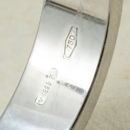 GUCCI ICON K18WG リング｜ダブルGのロゴが際立つミニマルなアイコニックデザイン MOR00671