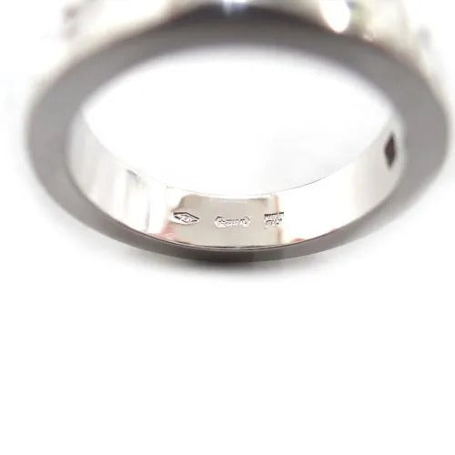 ブルガリ BVLGARI 750 K18 WG 6.2g 9号 ダイヤ1P ダブルロゴ BB ブルガリブルガリ リング 指輪 ジュエリー 7枚目