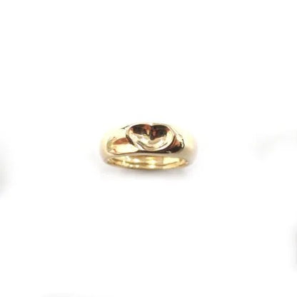 TIFFANY&Co. ティファニー 750 K18 18K ハート リング 指輪 ジュエリー ヴィンテージ 2枚目