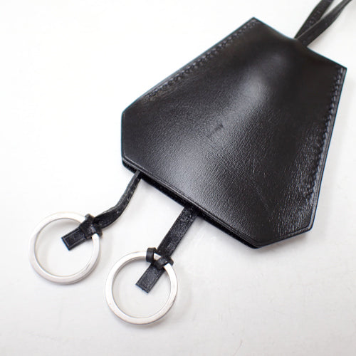 エルメス HERMES ボックスカーフ クロシェット キーリング ネックレス