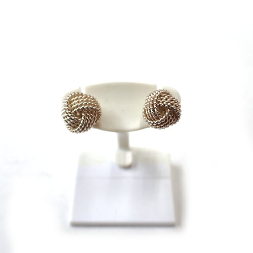 ティファニー TIFFANY&Co. スターリングシルバー SV925 ツイストノット ピアス アクセサリー