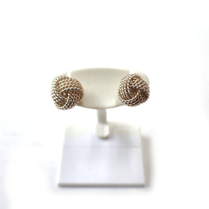 ティファニー TIFFANY&Co. スターリングシルバー SV925 ツイストノット ピアス アクセサリー