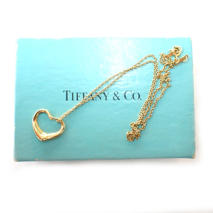 ティファニー Tiffany&Co. 18K 750 オープンハート ネックレス 箱付き