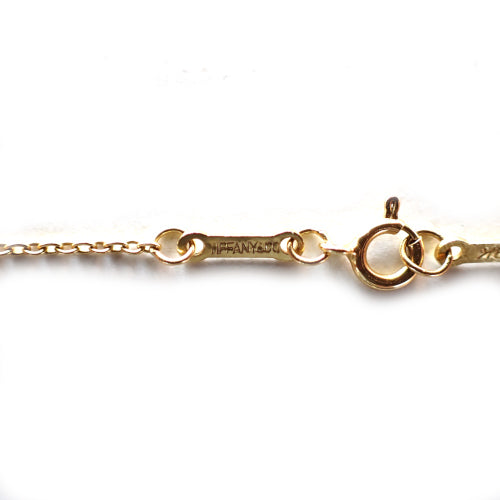 ティファニー Tiffany&Co. 18K 750 オープンハート ネックレス 箱付き